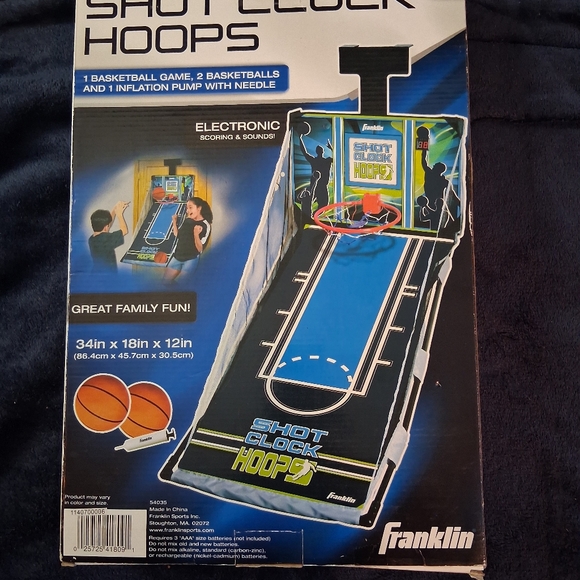 Shot Clock Hoops Electronic Basketball Game - Blue - Picture 1 of 3
